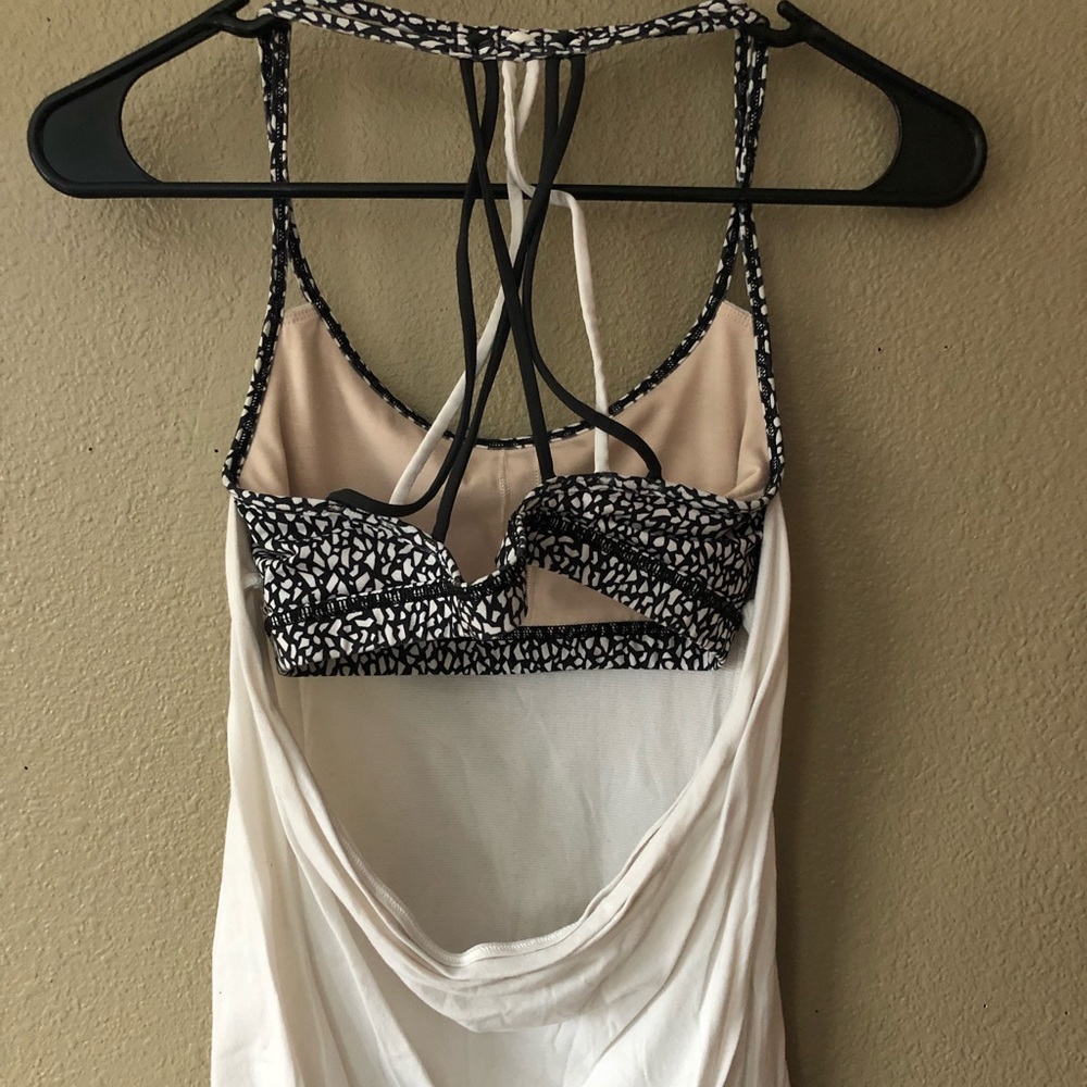 Lululemon yoga open backed top